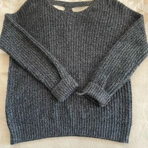 Sparkle & Fade Charcoal Crewneck Sweater